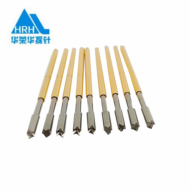 G1353-Q探針、四爪頭探針、1.36mm測試針、總長36.5mm、彈簧針圖片、測試針圖片、頂針圖片、探針圖片